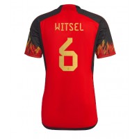 Echipament fotbal Belgia Axel Witsel #6 Tricou Acasa Mondial 2022 maneca scurta